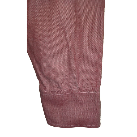 Ohio State Womens Oxford Shirt CUTTER & BUCK XL Button Up RED CHECKER Buckeyes - Picture 6 of 16